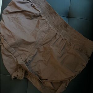 Free People Brown Athletic Shorts